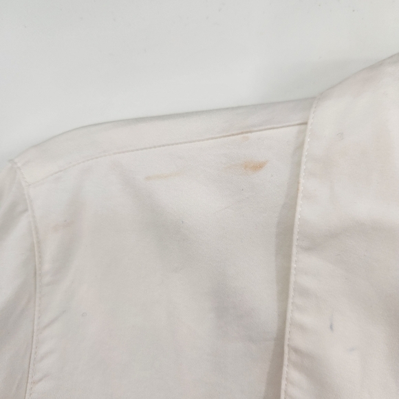 CAbi Its A Wrap Long Sleeve Button Front Shirt Womens Size Medium White - Picture 5 of 8